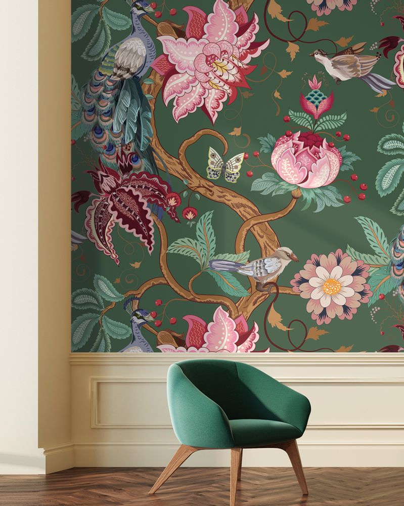 Wallpaper - PAVO or TB wallpaper - LGD01 DECOR MURAL SUR MESURE
