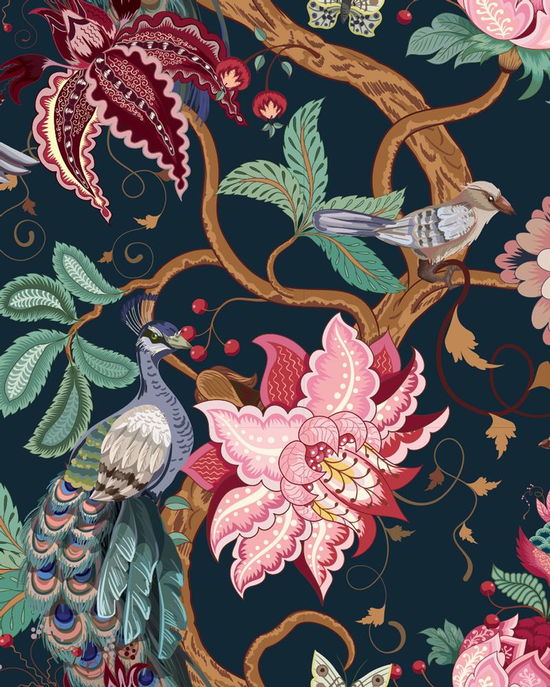 Wallpaper - PAVO or TB wallpaper - LGD01 DECOR MURAL SUR MESURE