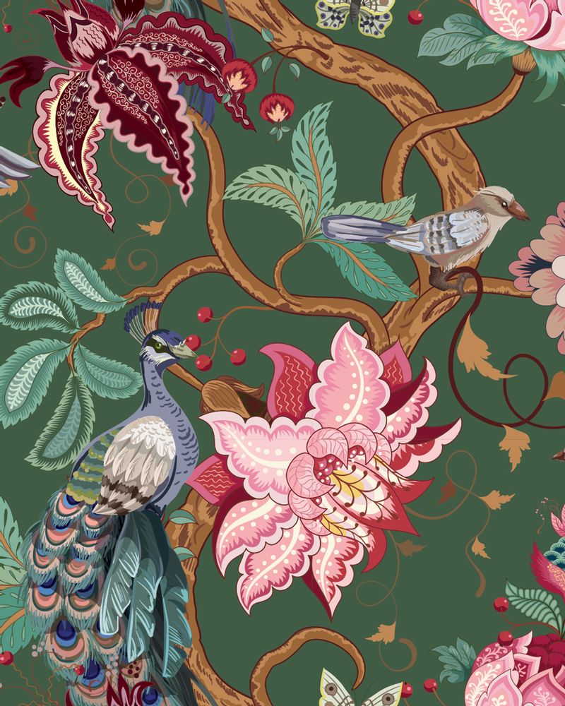 Wallpaper - PAVO or TB wallpaper - LGD01 DECOR MURAL SUR MESURE