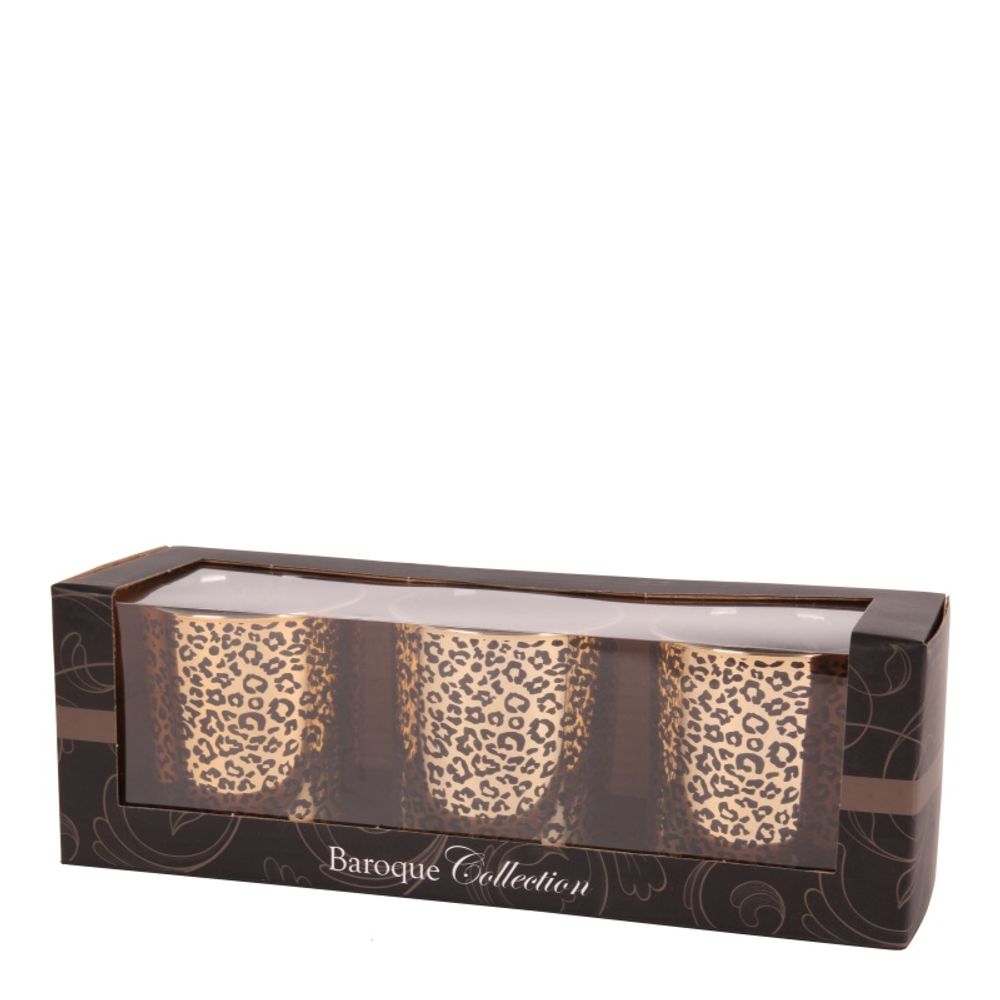 Design objects - Tealight glass 10 cm - DUTCH STYLE BY BAROQUE COLLECTION