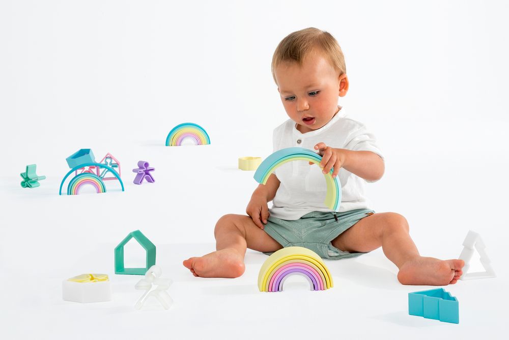 Jouets enfants - Arc-en-ciel Pastel - DËNA FRANCE