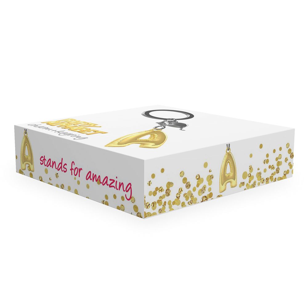 Cadeaux - Porte-clés Alphabet A-Z Party Ballon - METALMORPHOSE