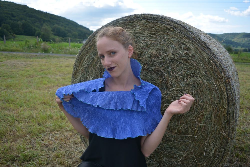 Scarves - Opera pleated stole or scarf - MONIKA LINE-GOLZ