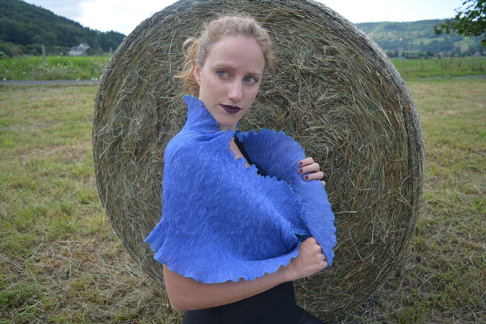 Scarves - Opera pleated stole or scarf - MONIKA LINE-GOLZ