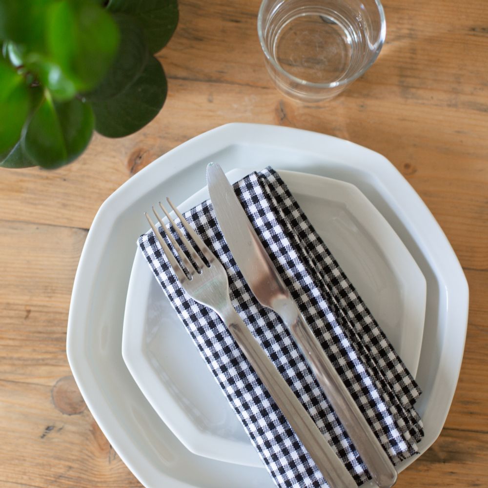 Kitchen utensils - White Porcelain Dessert Plate - OGRE LA FABRIQUE