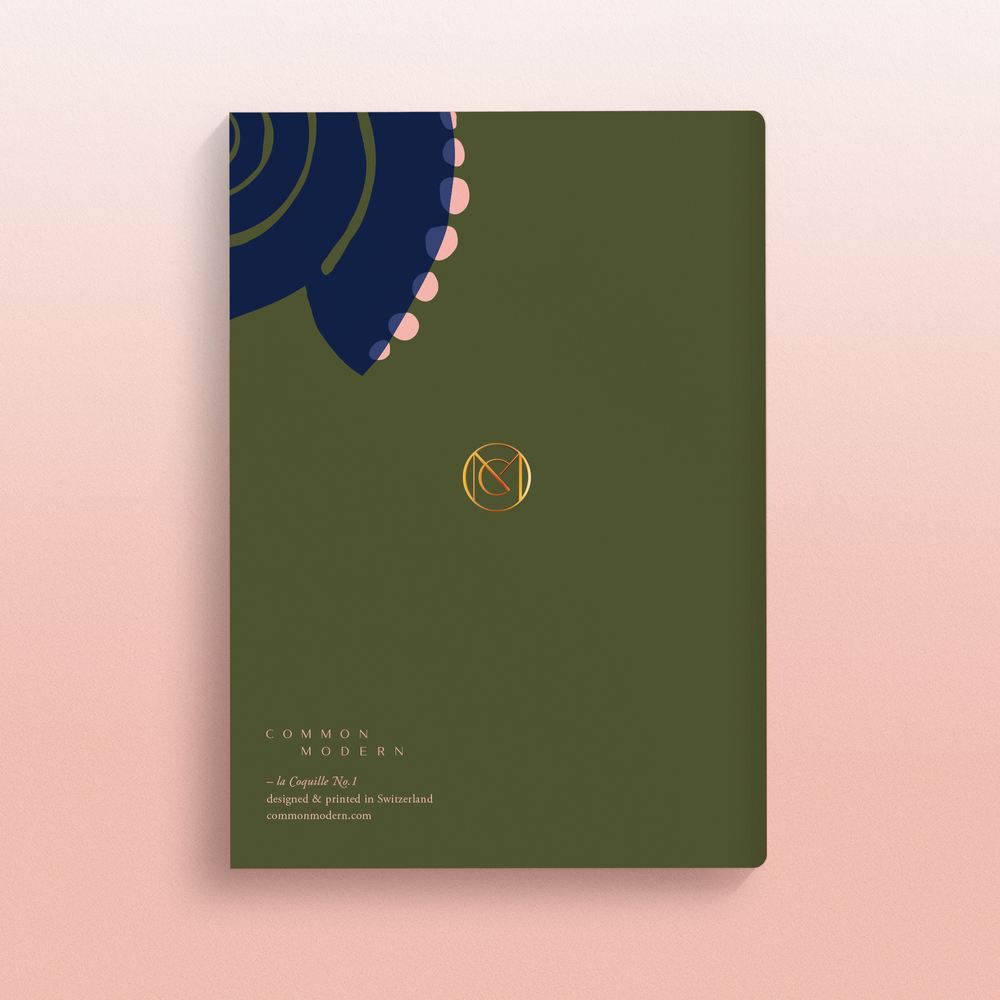 Stationery - A5 Notebooks - La Coquille - COMMON MODERN