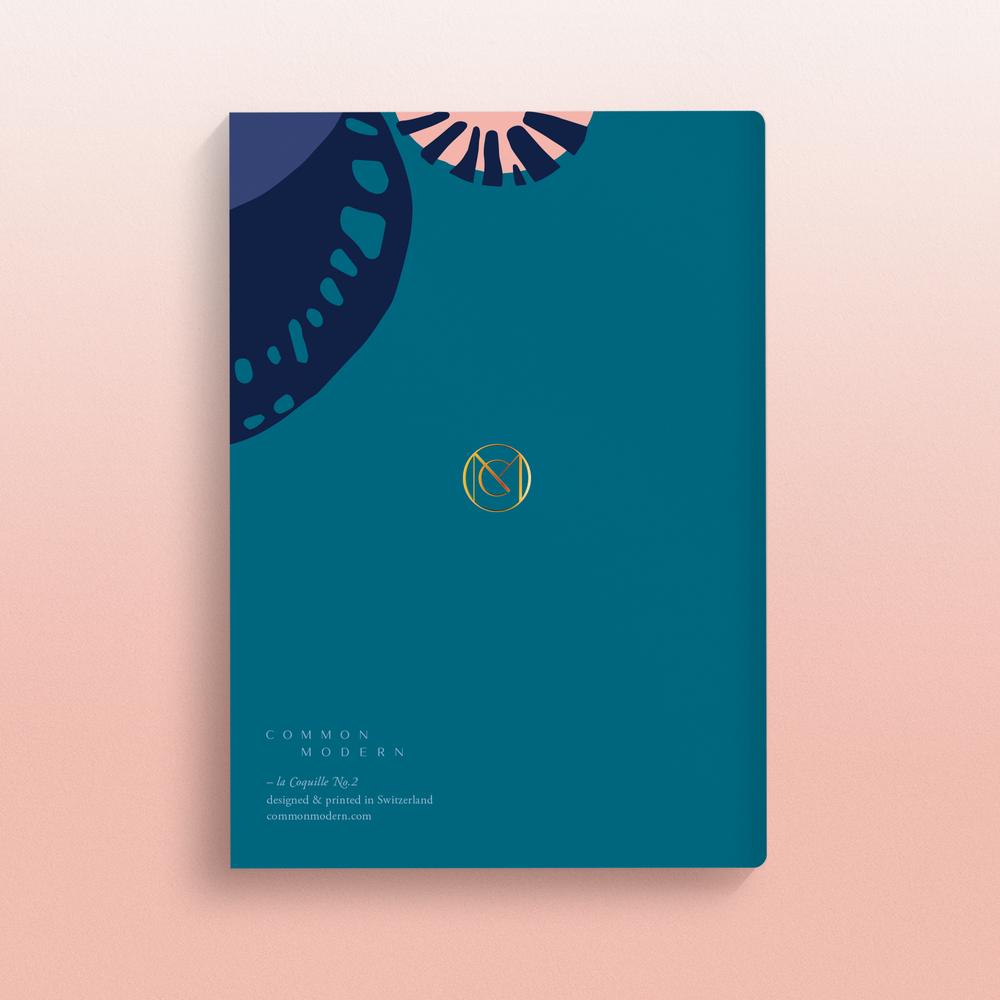 Stationery - A5 Notebooks - La Coquille - COMMON MODERN