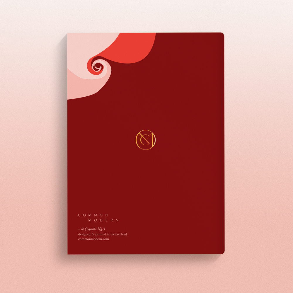 Stationery - A5 Notebooks - La Coquille - COMMON MODERN