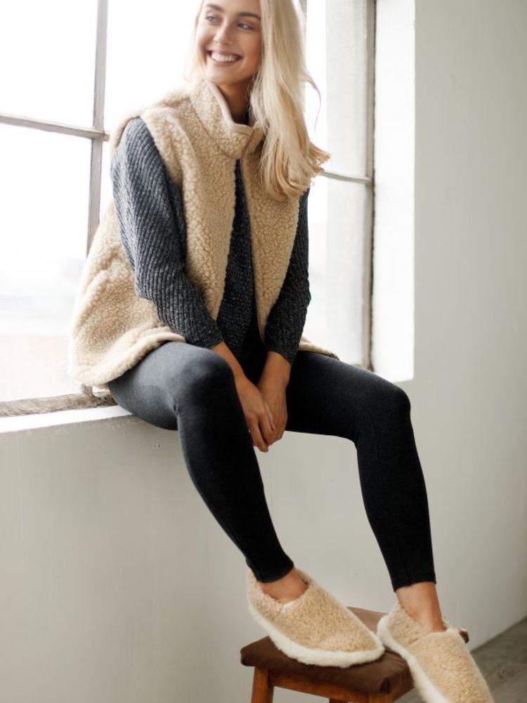 Apparel - Vest Walker 100% wool  - SHEEP BY THE SEA