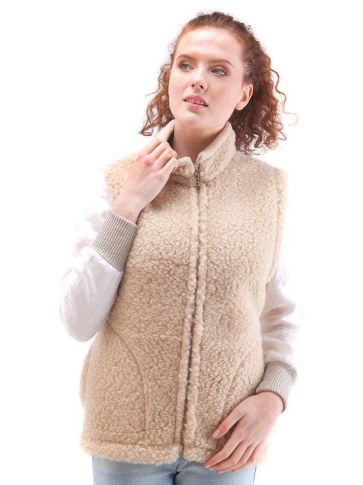 Apparel - Vest Walker 100% wool  - SHEEP BY THE SEA