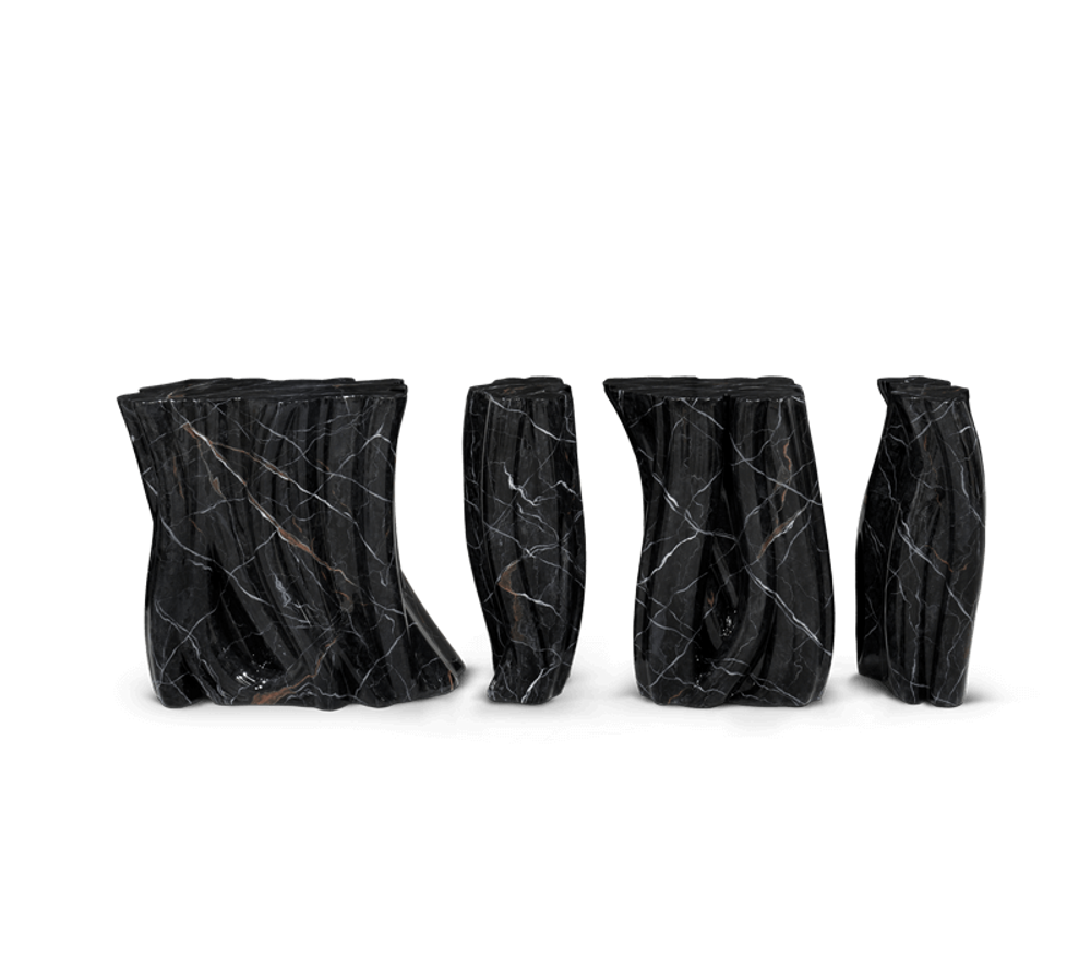 Sideboards - MONOCHROME FAUX-MARBLE Sideboard - BOCA DO LOBO