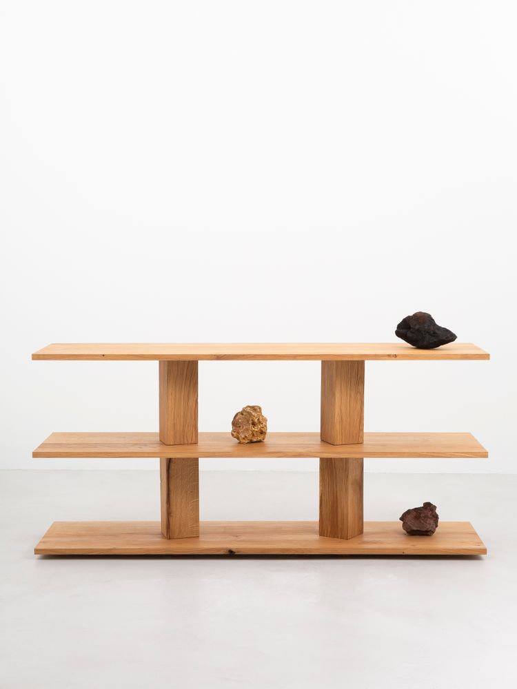 Bibliothèques - Random Shelf - Bibliothèque en chêne massif - METAPOLY