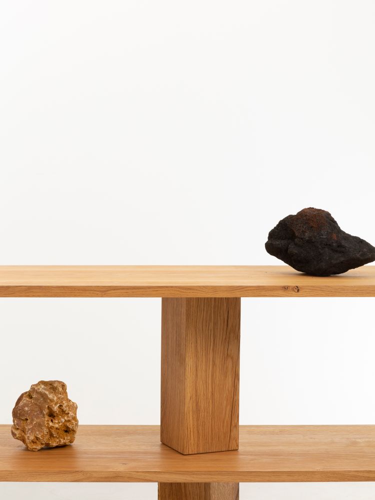 Bibliothèques - Random Shelf - Bibliothèque en chêne massif - METAPOLY