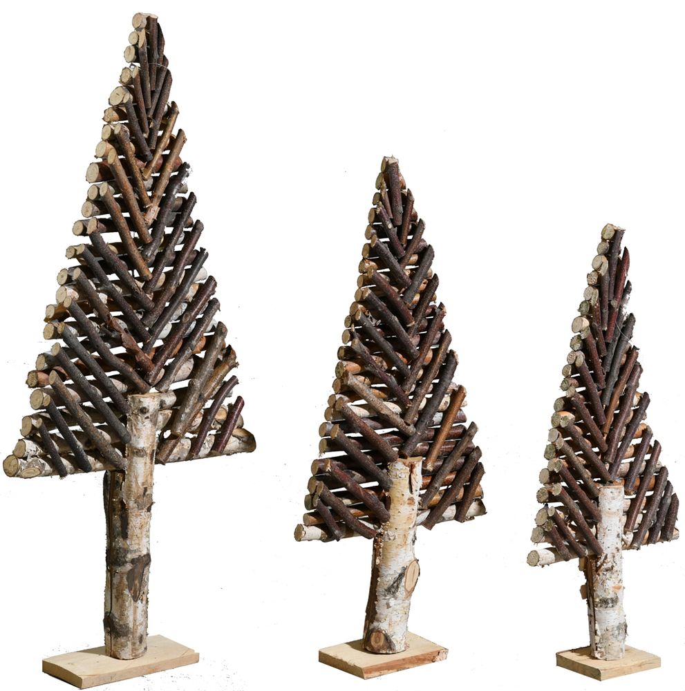 Autres décorations de Noël - Sapin en bouleau 95cm - AUBRY GASPARD