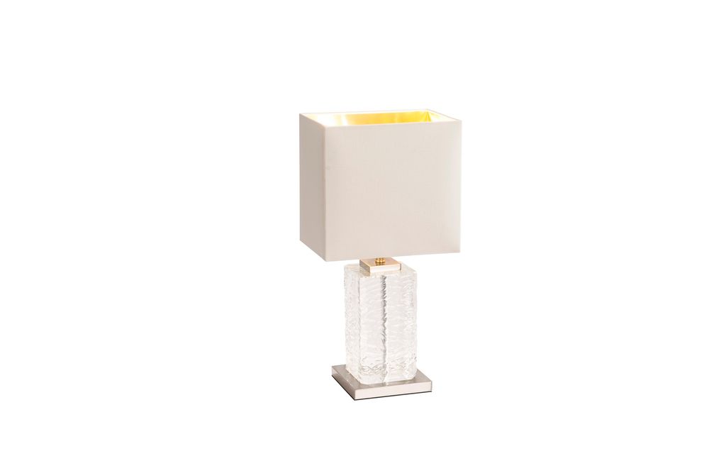 Table lamps - Ardal, table lamp in nickel finish - RV ASTLEY LTD