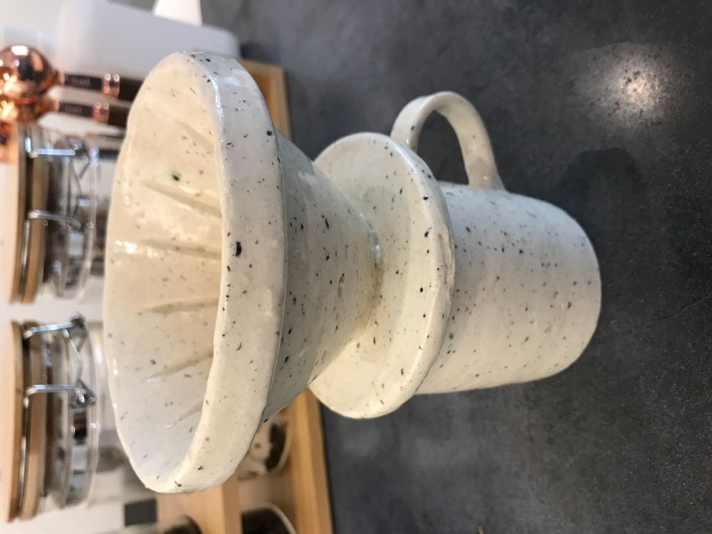 Cutlery set - meteorite ceramic TeaSet - WABI