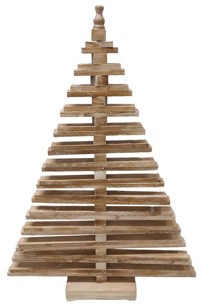 Autres décorations de Noël - Sapin en bois naturel - AUBRY GASPARD