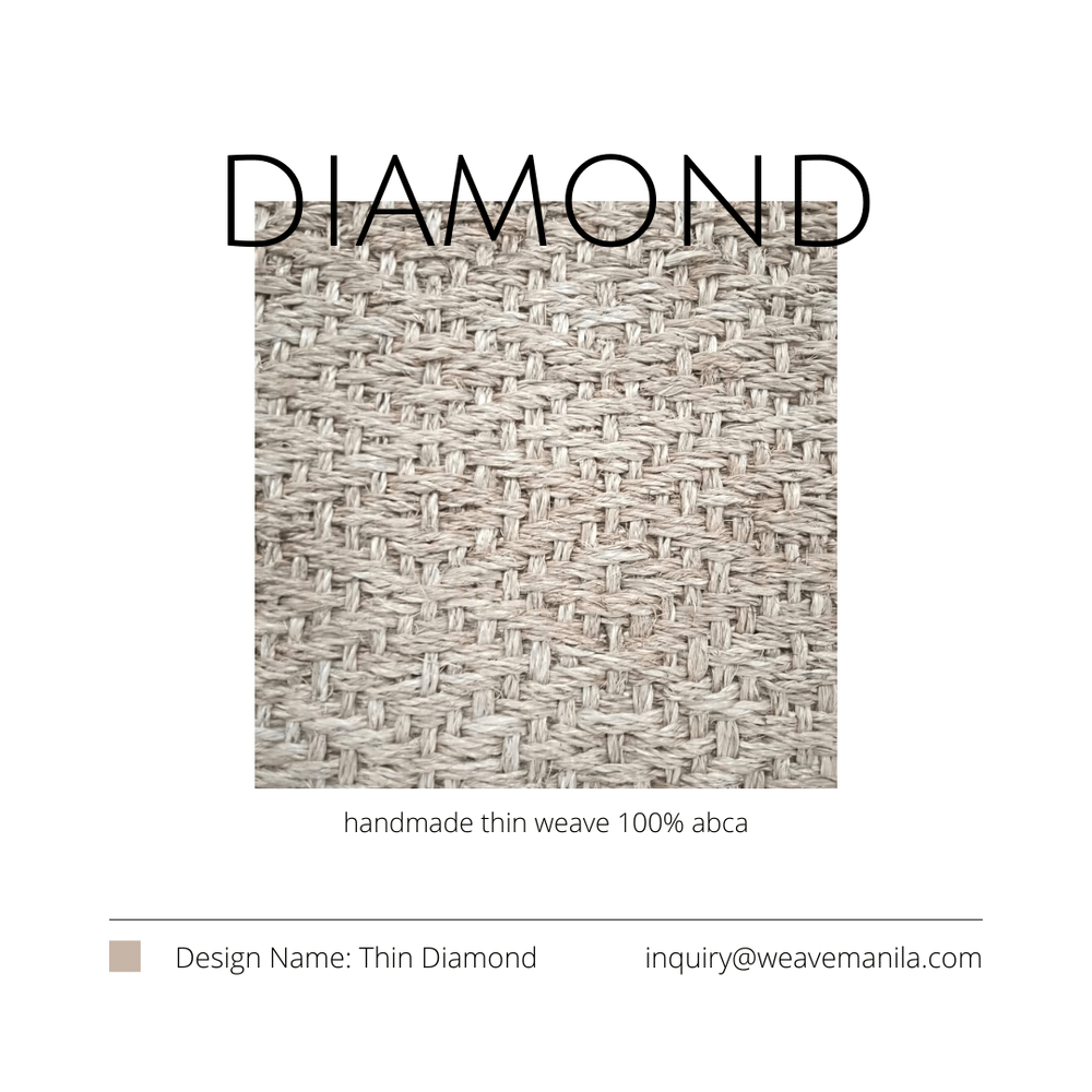 Classic carpets - Diamond Flat Weave Rug - WEAVEMANILA