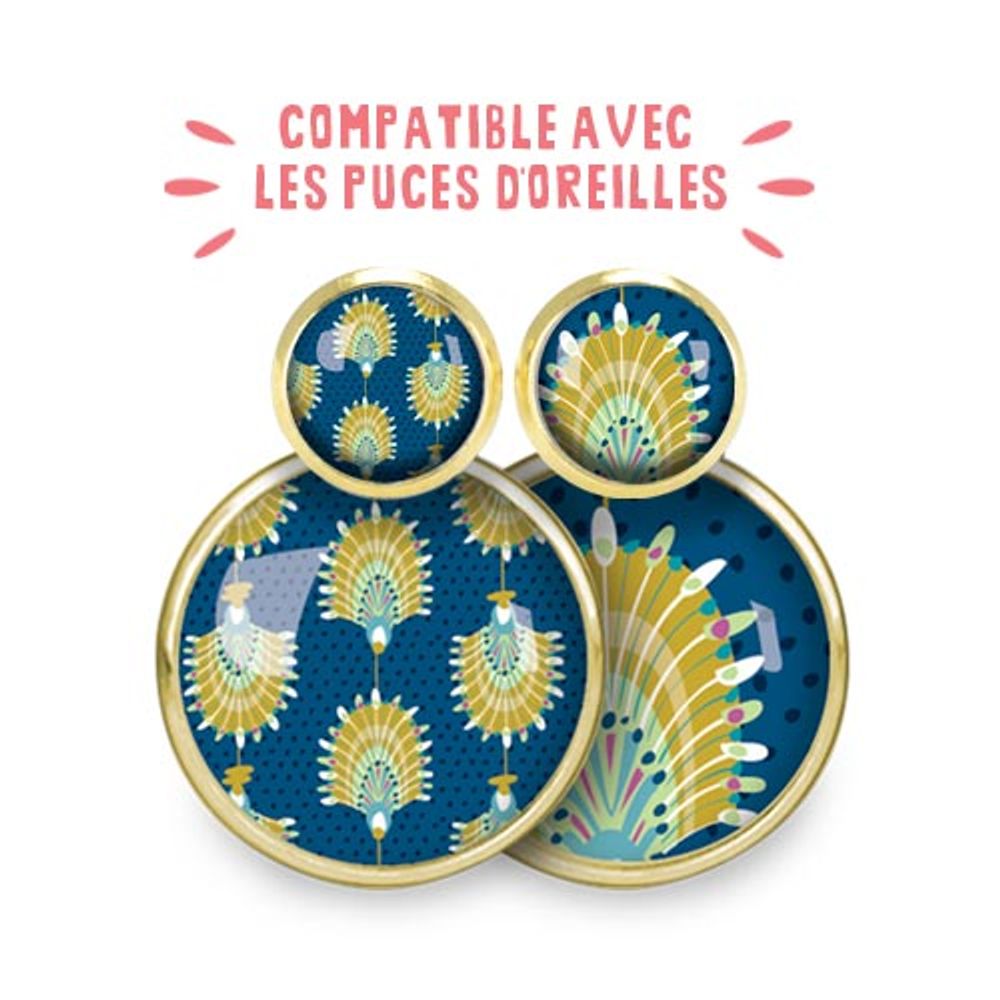 Bijoux - Nomade Billes gold Les Parisiennes Flabellum - LES JOLIES D'EMILIE