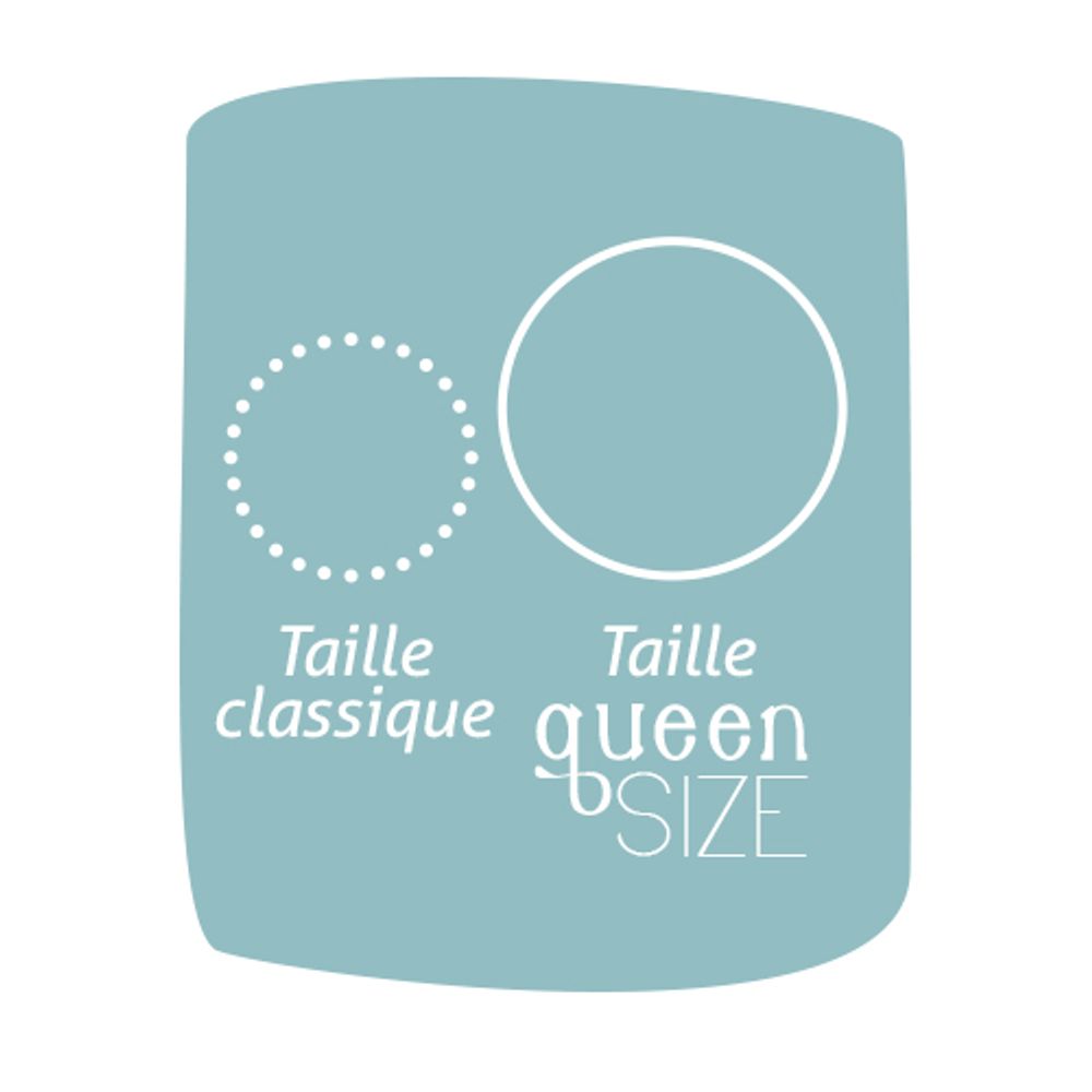 Bijoux - Boucles d'oreilles Queen Size acier chirurgical inoxydable Argenté - Botanica - LES JOLIES D'EMILIE