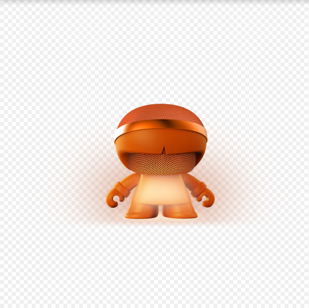Other office supplies - Speaker - Xoopar Boy Stereo Orange - XOOPAR