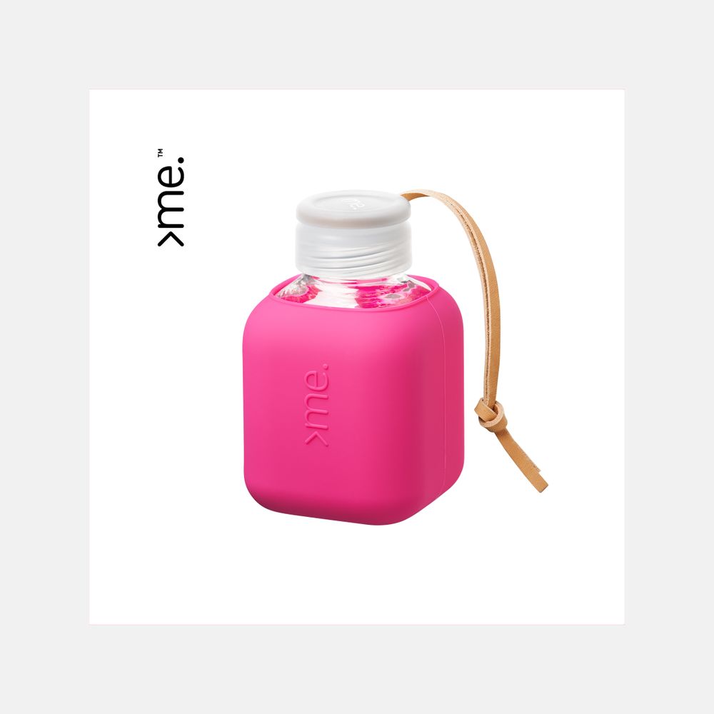 Accessoires de voyage - SQUIREME. Y2 - CUTE CUBE - BOUTEILLE EN VERRE - SQUIREME.