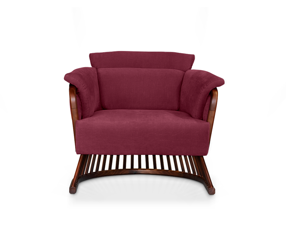 Fauteuils - Fauteuil Johnson - WOOD TAILORS CLUB