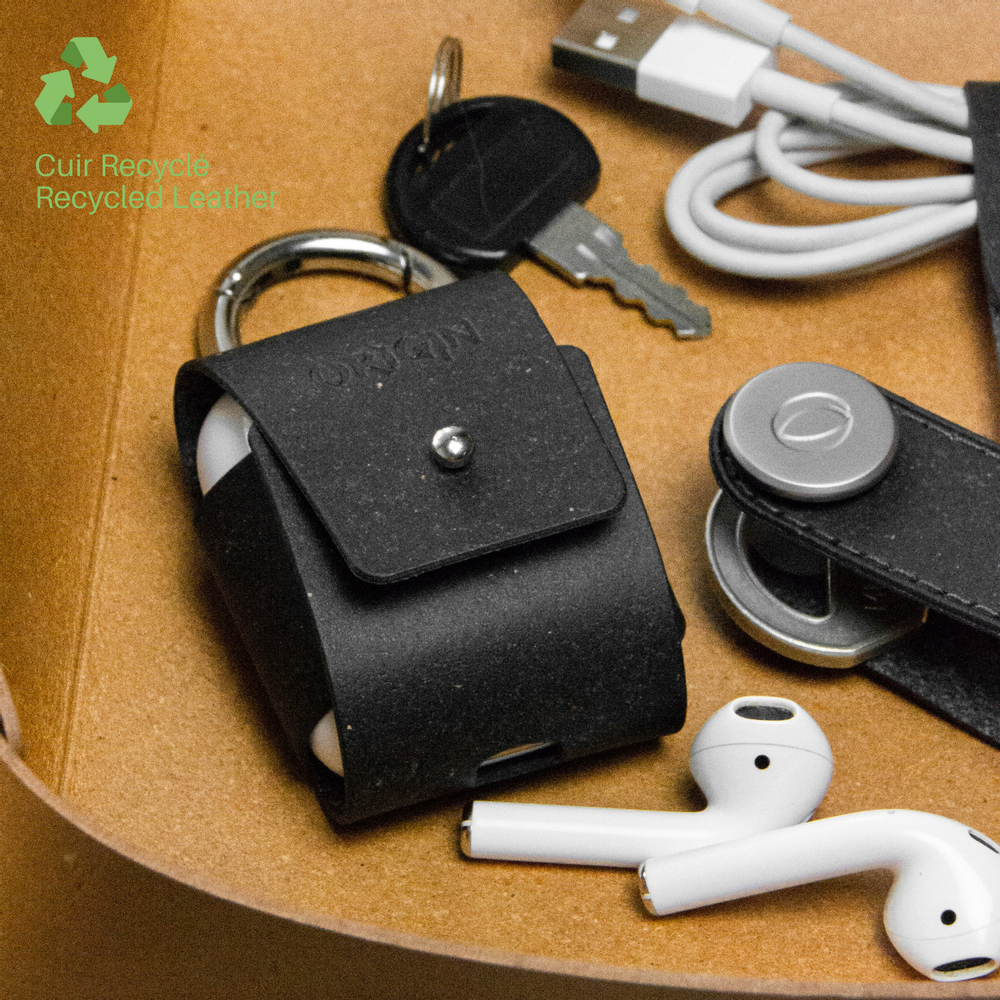 Prêt-à-porter - AirPods Case - Recycled Leather - Made in France - MAISON ORIGIN