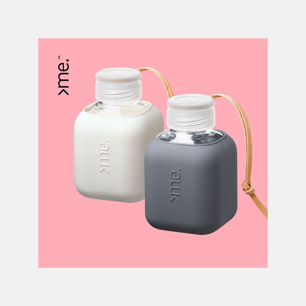 Other office supplies - SQUIREME. Y2 - The Cube - ENERGIZED HANDMADE PREMIUM QUALITY GLASS BOTTLE (370 ml /13 oz) SUSTAINABLE, PORTABLE - SQUIREME.