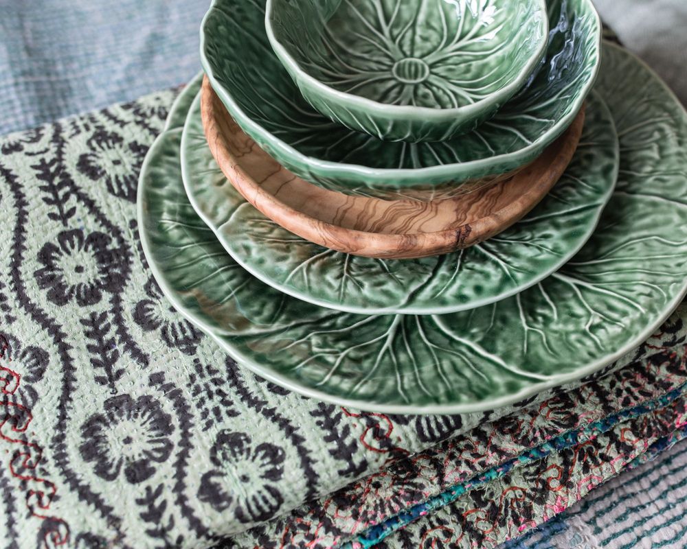 Other caperts - Kantha Sari throws & cushions - VAN VERRE