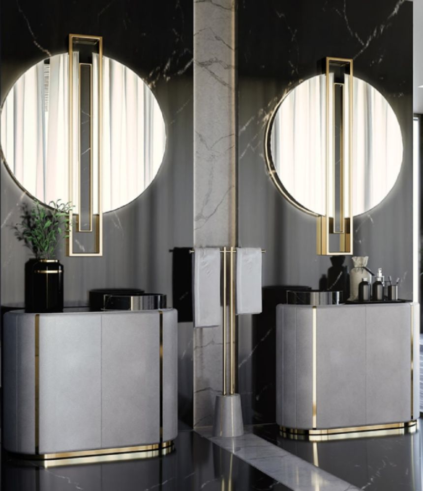 Miroirs pour salle de bain - MIROIR BOUCLIER - MAISON VALENTINA