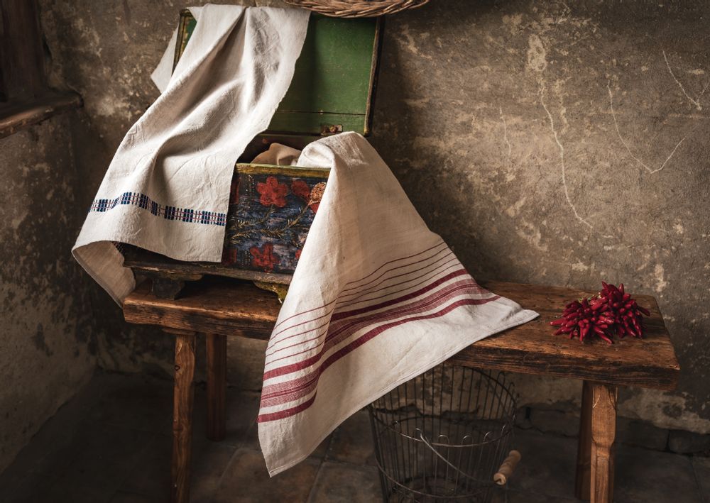 Torchons - Serviette. - LINEAGE BOTANICA - THE ART OF WELLBEING