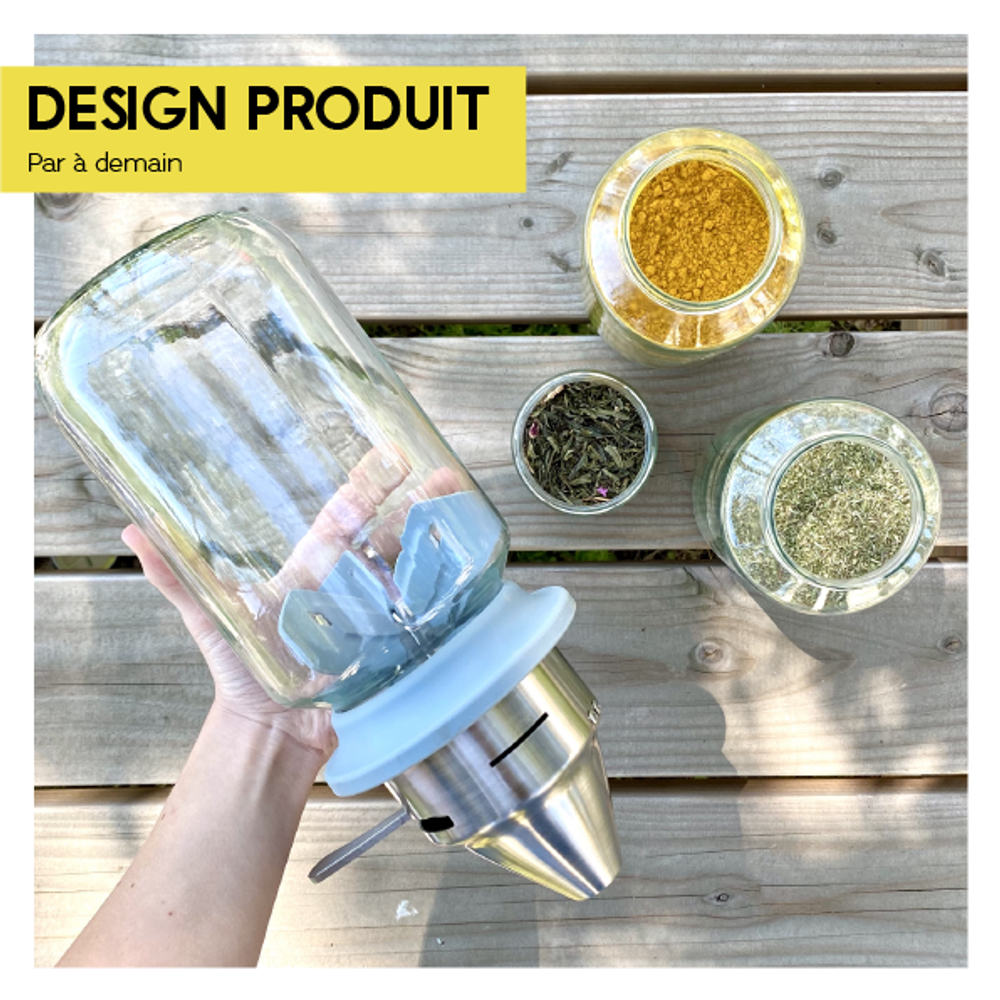 Food storage - A Demain - eco-design product design agency and editor - BULK HOME