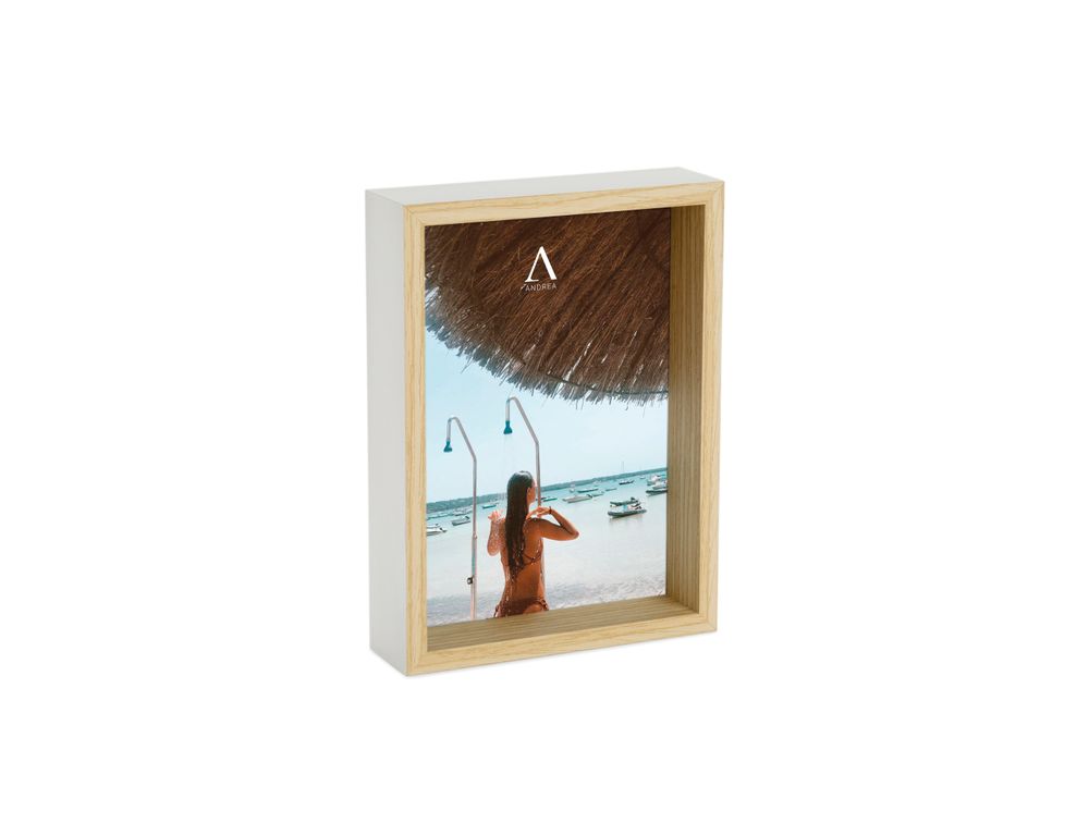 Cadres - CADRE PHOTO MDF BLANC 13X18 AX71515 - ANDREA HOUSE