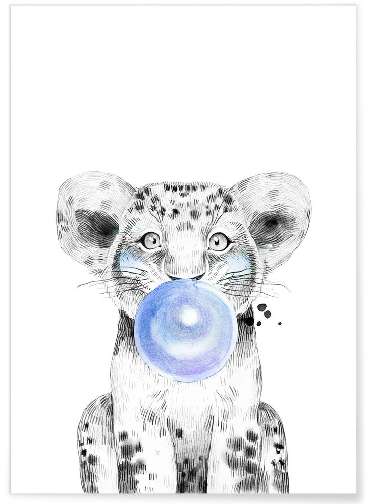 Affiches - AFFICHES BULLES ANIMAUX - L'AFFICHERIE