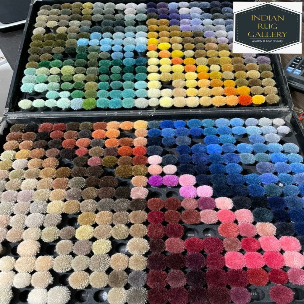 Rugs - Oushak 103, Direct From Manufacturer Colorful HandKnotted New Zealand Wool Washabale Fireproof Vintage and Antique Oshak Customizable in any colors, designs and sizes Rugs Carpets Tapete Alfombra - INDIAN RUG GALLERY