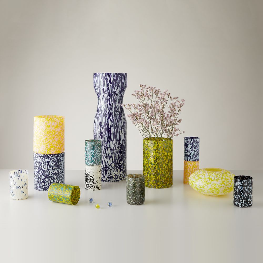 Glass - Macchia su Macchia Set of 6 Jungle Tumblers - STORIES OF ITALY