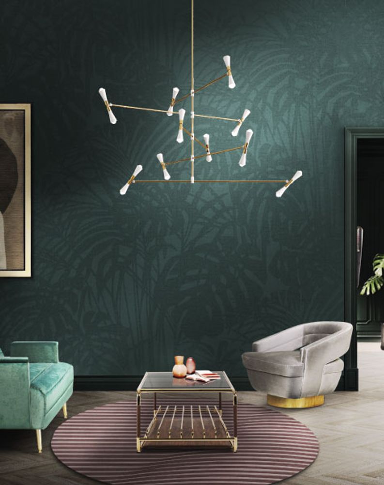 Hotel bedrooms - Hank | Suspension Lamp - DELIGHTFULL