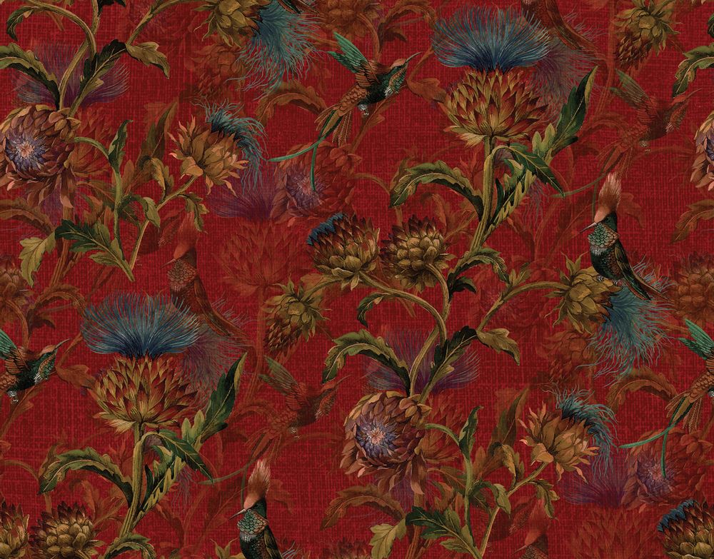Wallpaper - Wallpaper ARTICHOKES - PASCALE RISBOURG