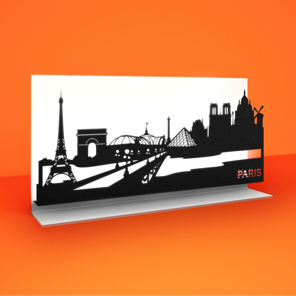 Other wall decoration - Skylines on support - CITIZZ