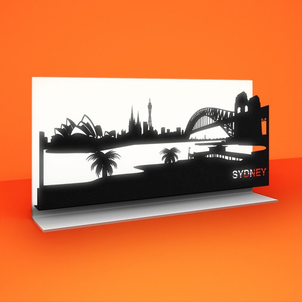 Other wall decoration - Skylines on support - CITIZZ