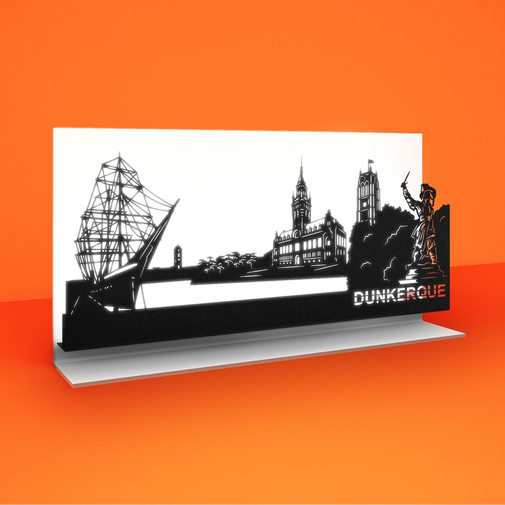 Other wall decoration - Skylines on support - CITIZZ