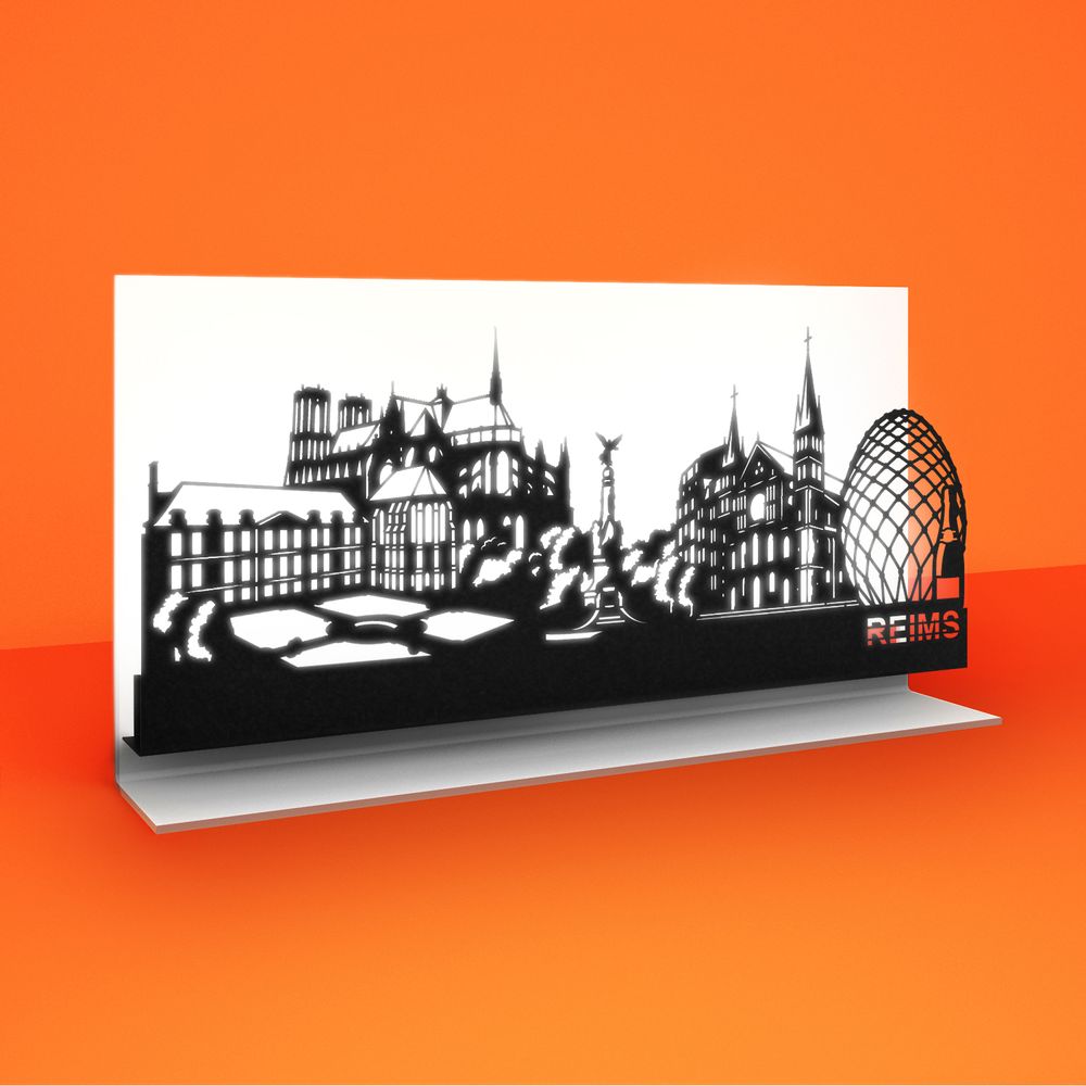 Other wall decoration - Skylines on support - CITIZZ