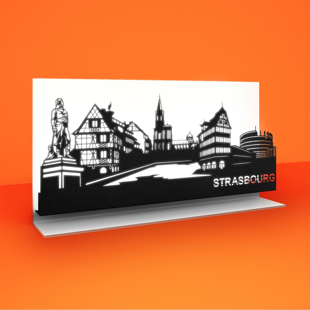 Other wall decoration - Skylines on support - CITIZZ