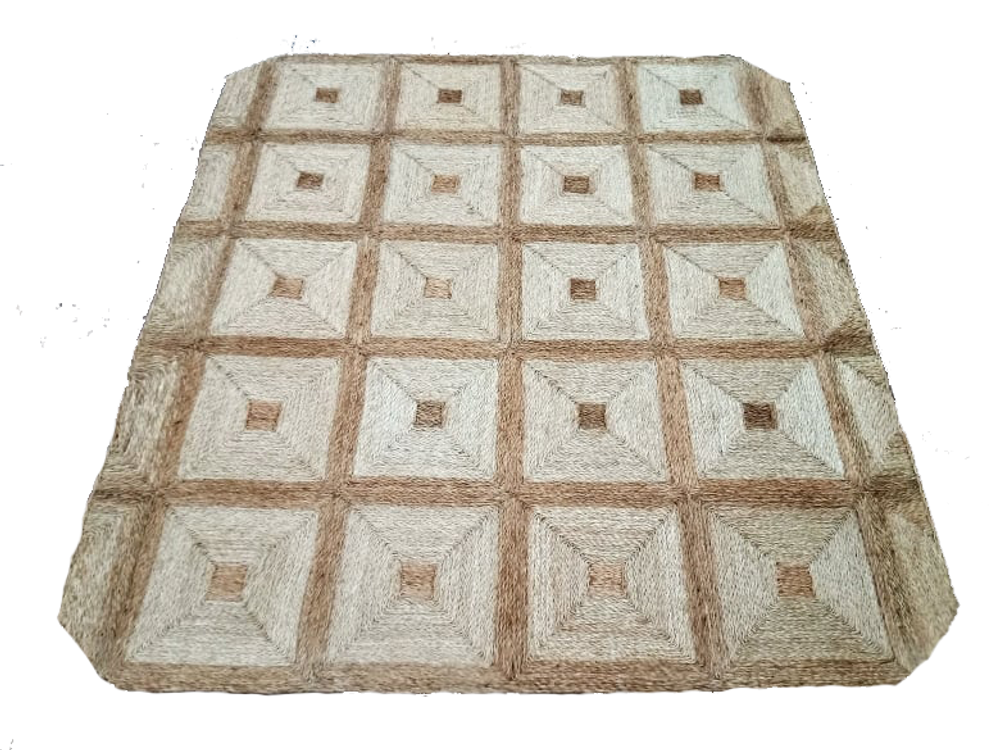 Autres décorations murales - Tapis AW-003 Triple Square-Stitched - WEAVEMANILA