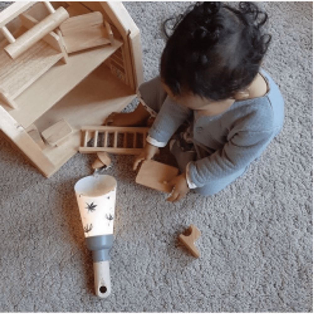 Lampes à poser - Coffret Lampe Nomade « Passe-Partout » Fleurs de Coton - MAISON POLOCHON