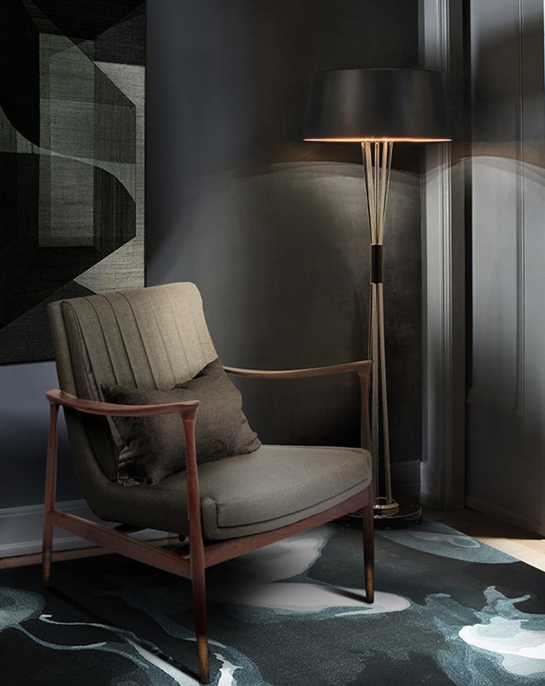 Office design and planning - Miles | Floor lamp - DELIGHTFULL