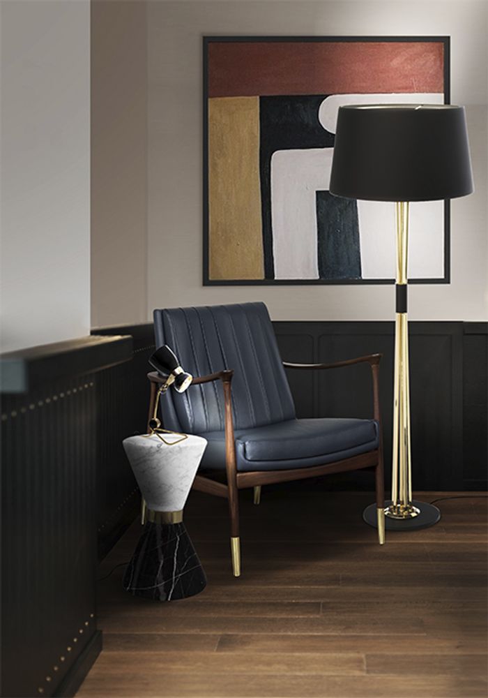 Office design and planning - Miles | Floor lamp - DELIGHTFULL