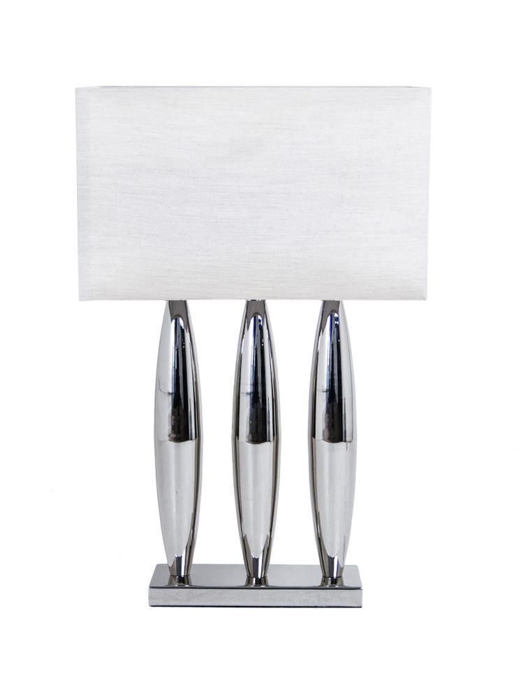 Table lamps - Dari Nickel Table Lamp - RV ASTLEY LTD