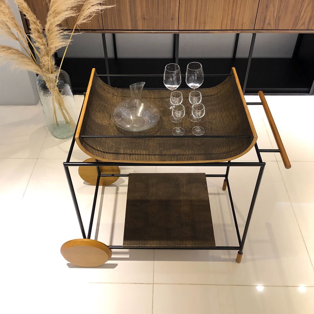 Trolleys - Bar Cart Dionísio - STUDIO MARTA MANENTE DESIGN
